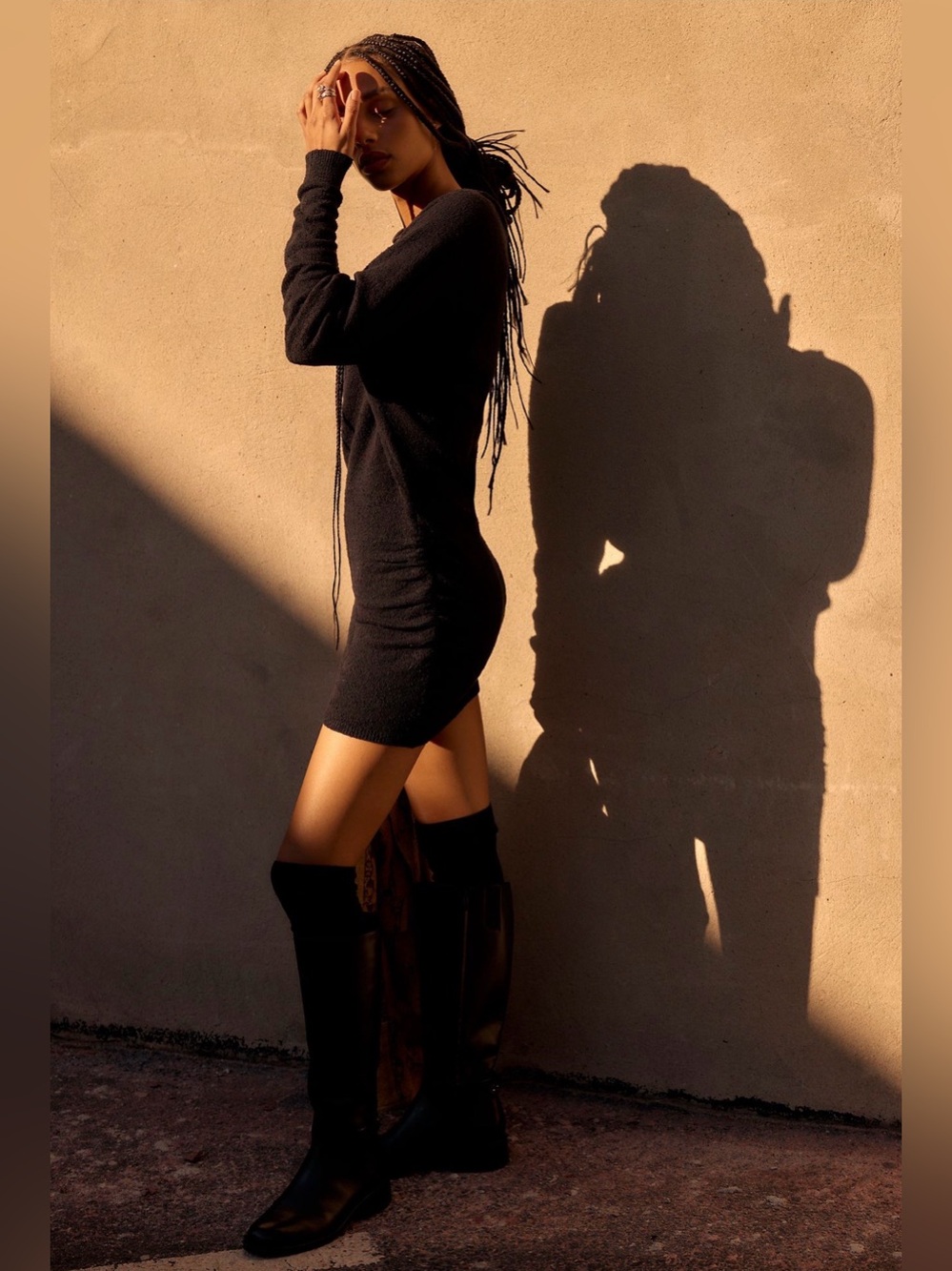 🦋Free People Sweater Mini Dress
